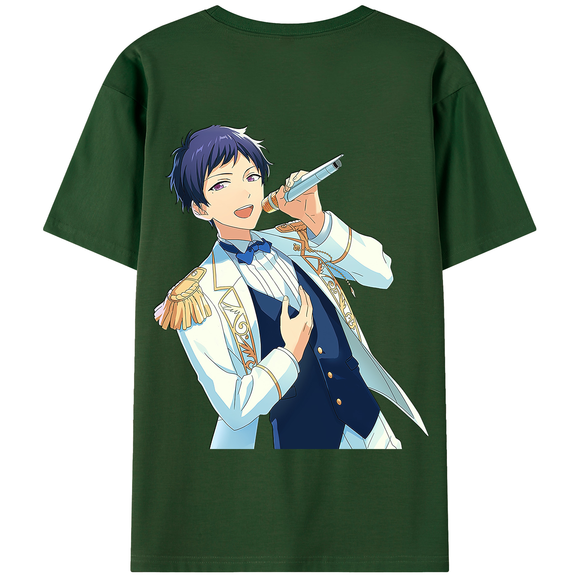 （画像用） あんさんぶるスターズ! Ensemble Stars 綿100％半袖Tシャツ（背面プリント）